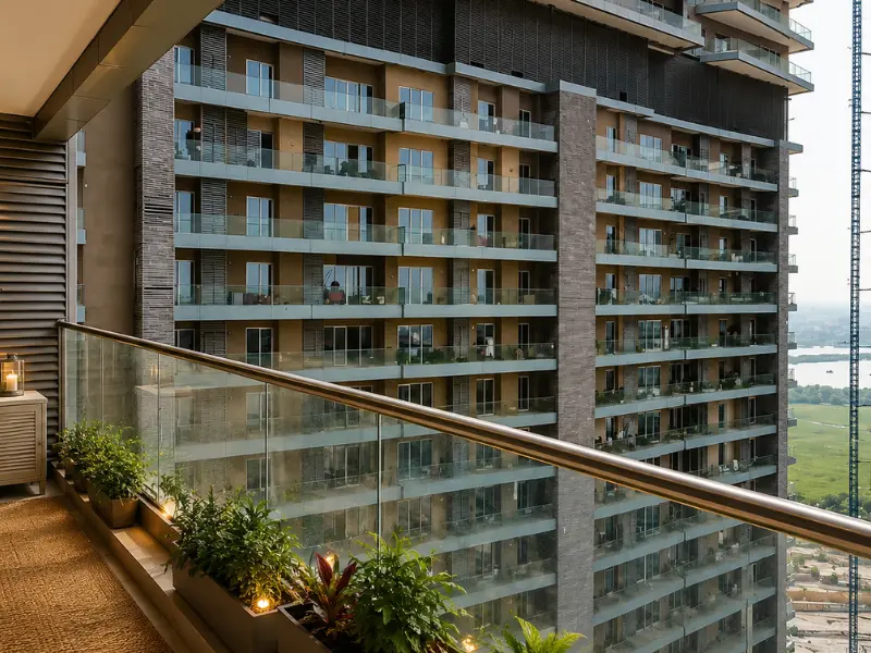 Supertech Supernova tower exterior at Nova Residences, Sector 94 Noida