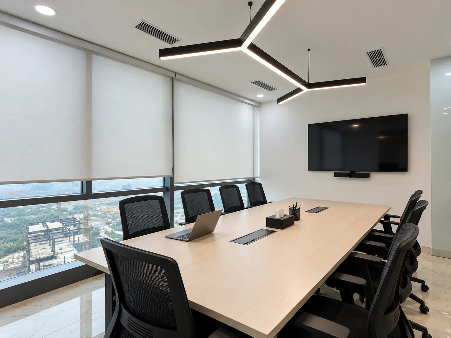 Conference room in the furnished office for sale at Supernova Astralis, Sector 94 Noida