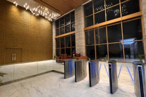 Lobby entrance of Supernova Astralis office tower, Sector 94 Noida