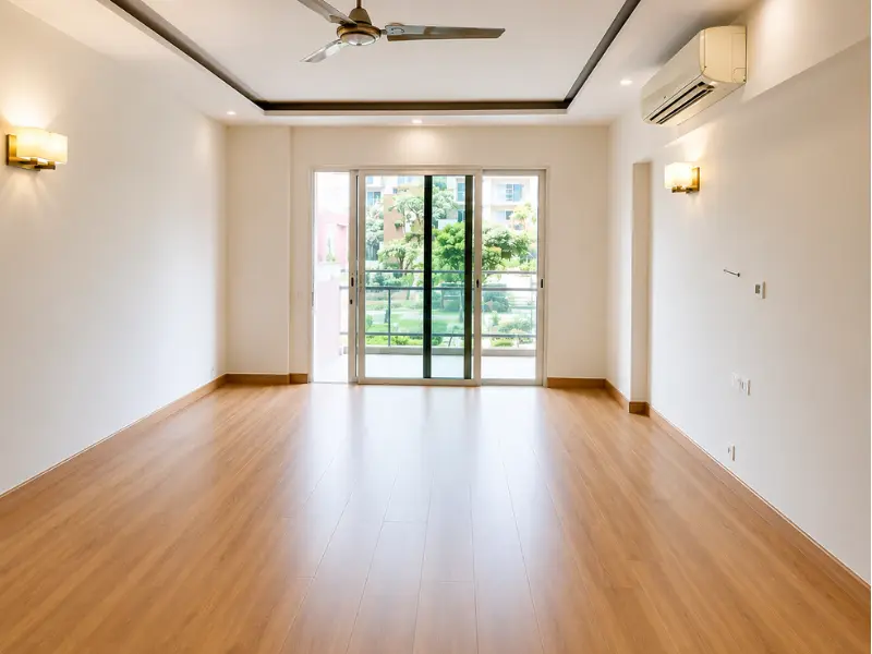 CWG Village 3 BHK rental apartment
            Akshardham Delhi