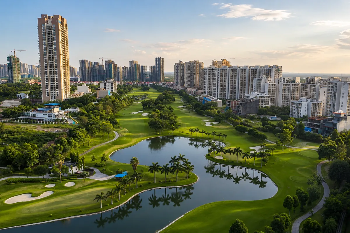 Kalpataru Vista panoramic Jaypee golf course view luxury apartment Sector 128 Noida