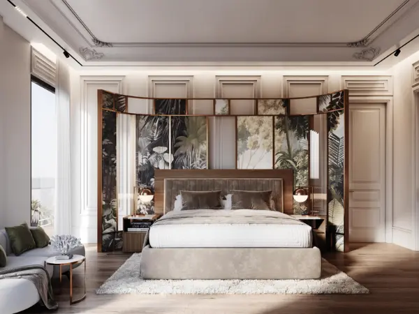 M3M The Cullinan 4 BHK Luxury
            Bedroom Interior – Sector 94 Noida