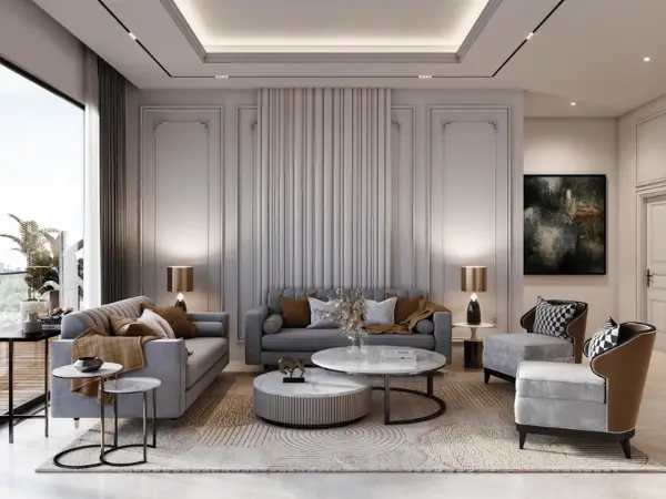 M3M The Cullinan 5 BHK
            Formal Living Room Interior – Sector 94 Noida
