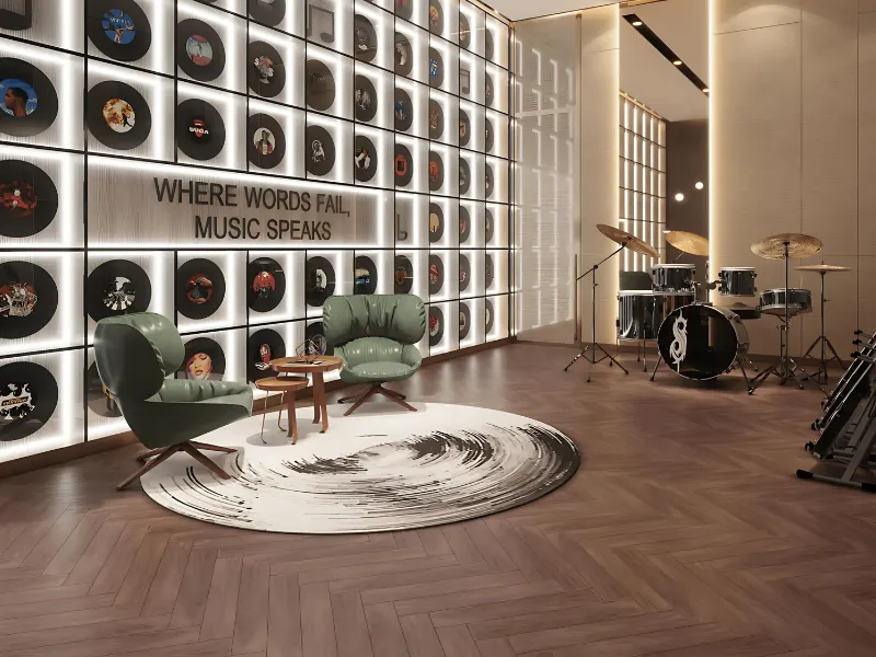 M3M The Cullinan Music Room Vinyl
            Studio – Sector 94 Noida