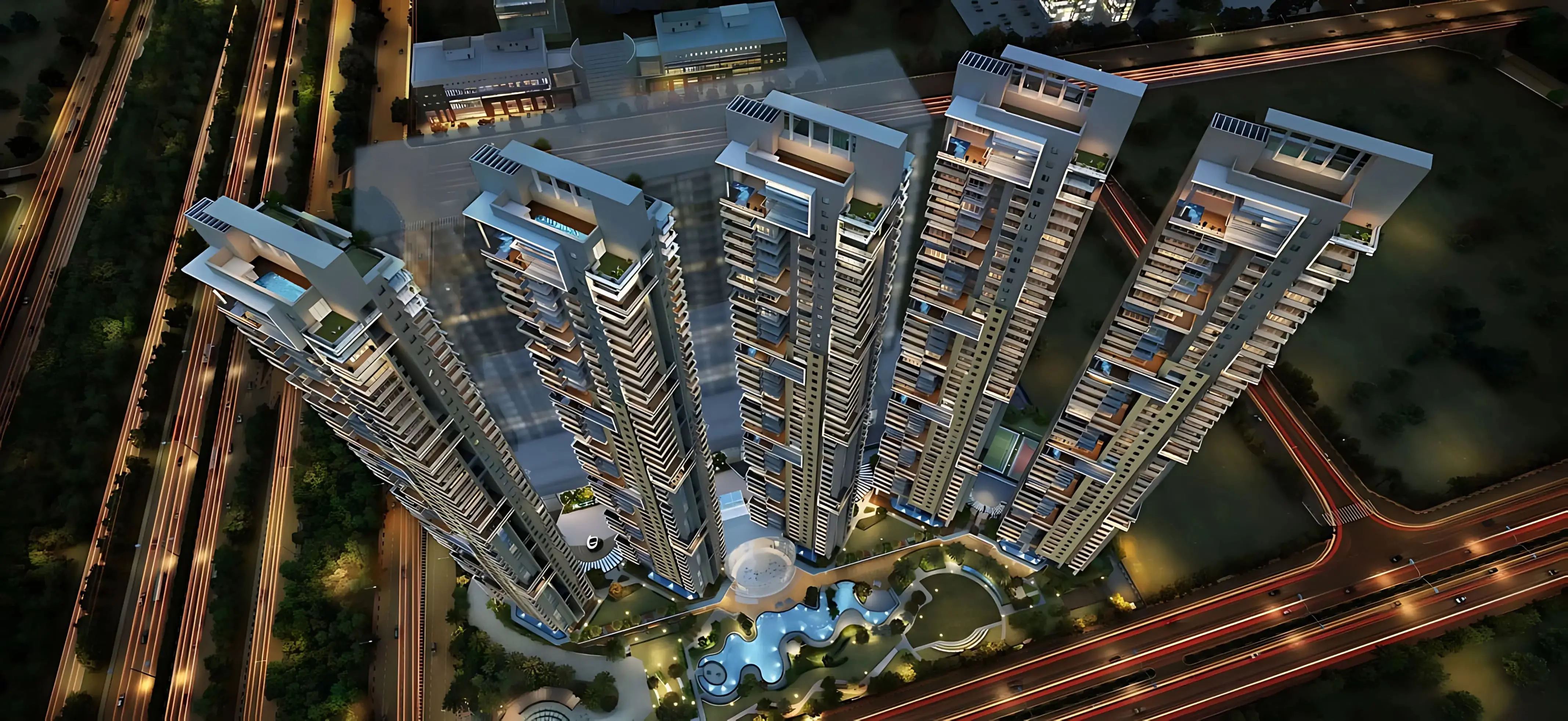 ATS Knightsbridge 4 and 5 BHK residences, Sector 124 Noida