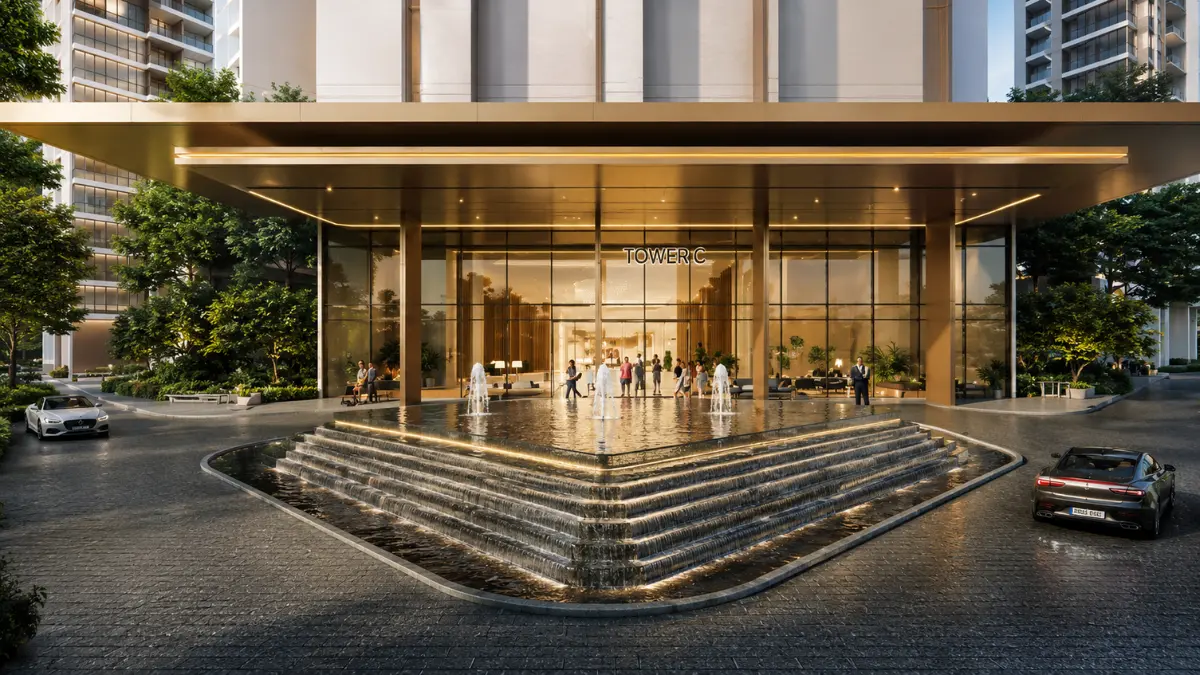 Luxury residential towers at M3M The Cullinan, Noida Expressway Sector 94