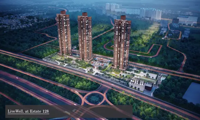 Max Estates Group residential project at Sector 128 Noida.
