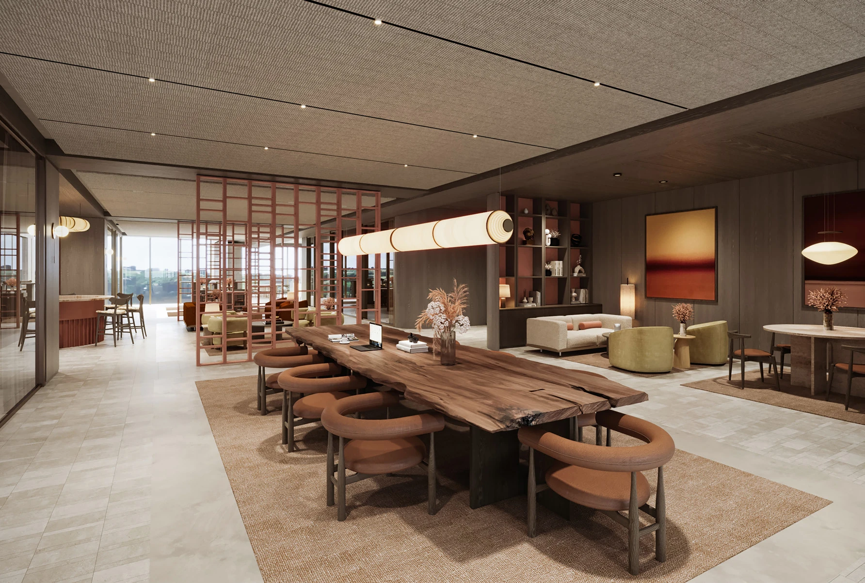Max One Noida bare-shell customisable interior — fully flexible layout