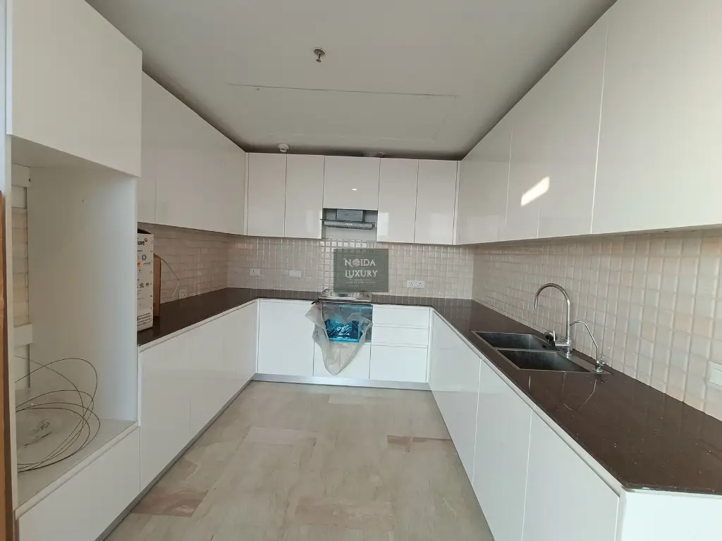 Luxury penthouse in Supernova Noida — Italian marble, 7 balconies, private high-floor residence