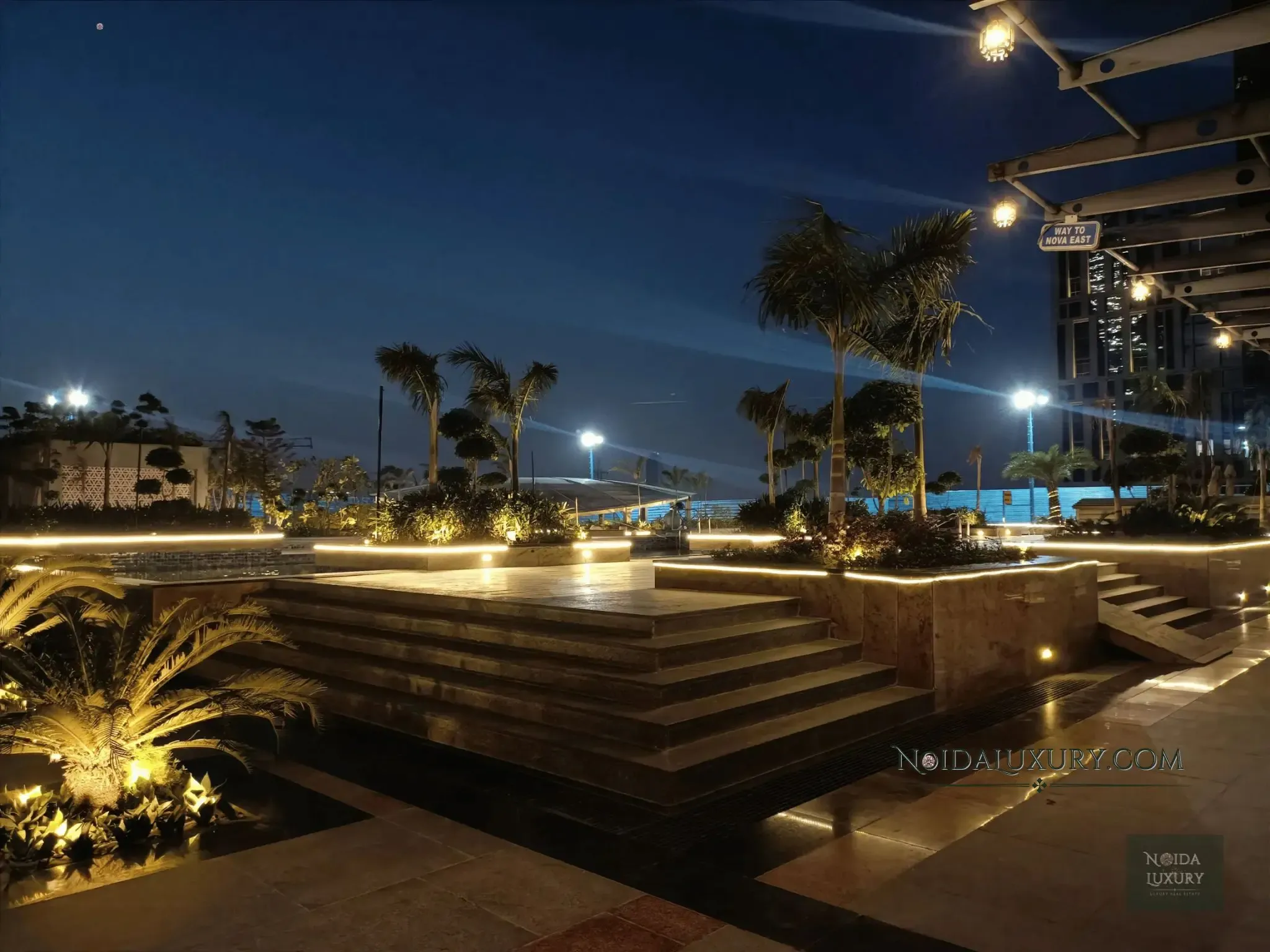 Supernova rental apartment interior – spacious 3 BHK with modular kitchen and balcony