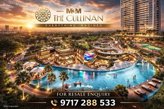 M3M The Cullinan luxury mixed-use development in Sector 94 Noida featuring premium residences, retail and landscaped waterfront amenities