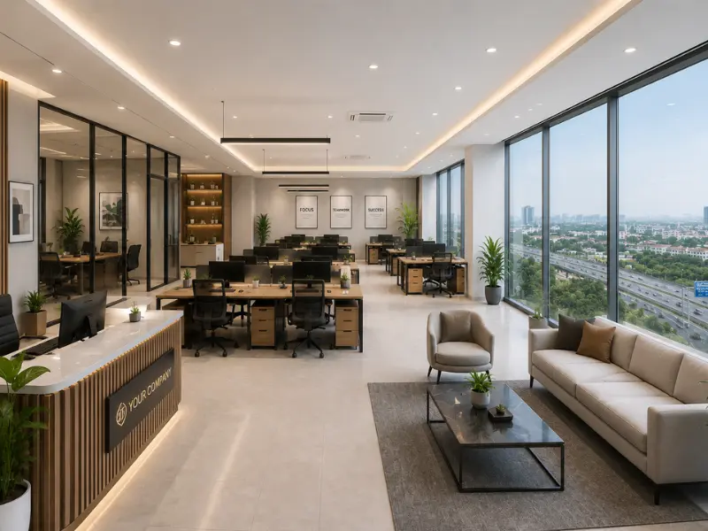 2780 sq ft corporate office floor at Purvanchal Skyline Vista Sector 94 Noida