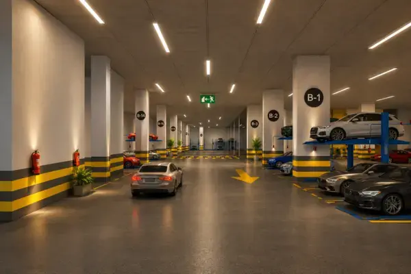 Commercial development by Purvanchal Projects at Skyline Vista Noida
