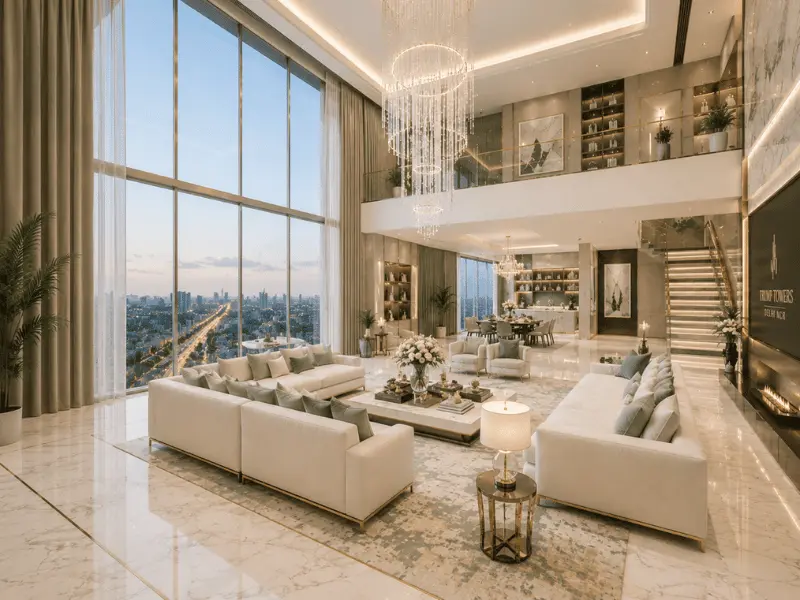 Trump Tower Noida Signature Penthouse — Ultra luxury branded residences with 270-degree skyline views, private terrace | Sector 94 | M3M